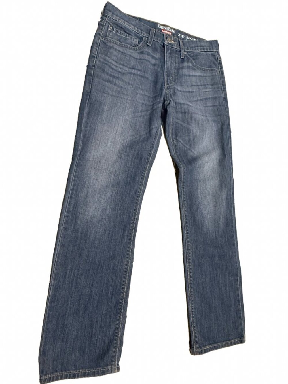 Denizen from Levi's 216 Skinny Fit Jeans Men Size 31x30 Medium Wash Denim